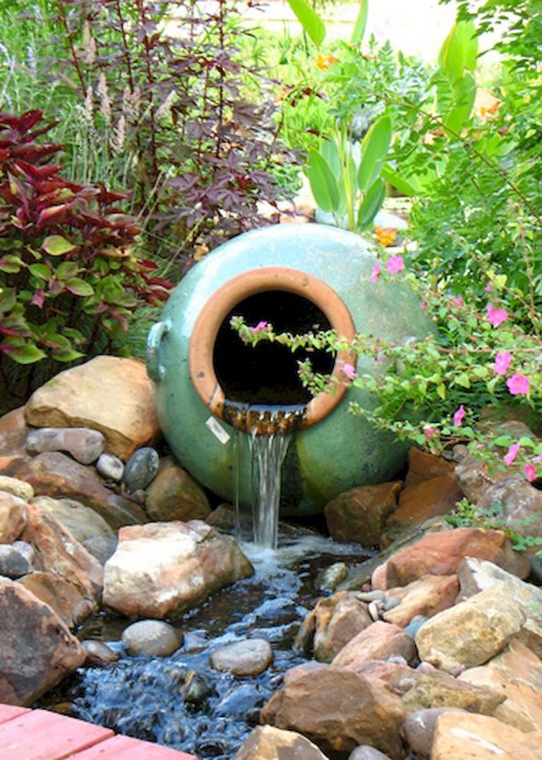 Marvelous Backyard Ponds And Water Garden Landscaping Ideas