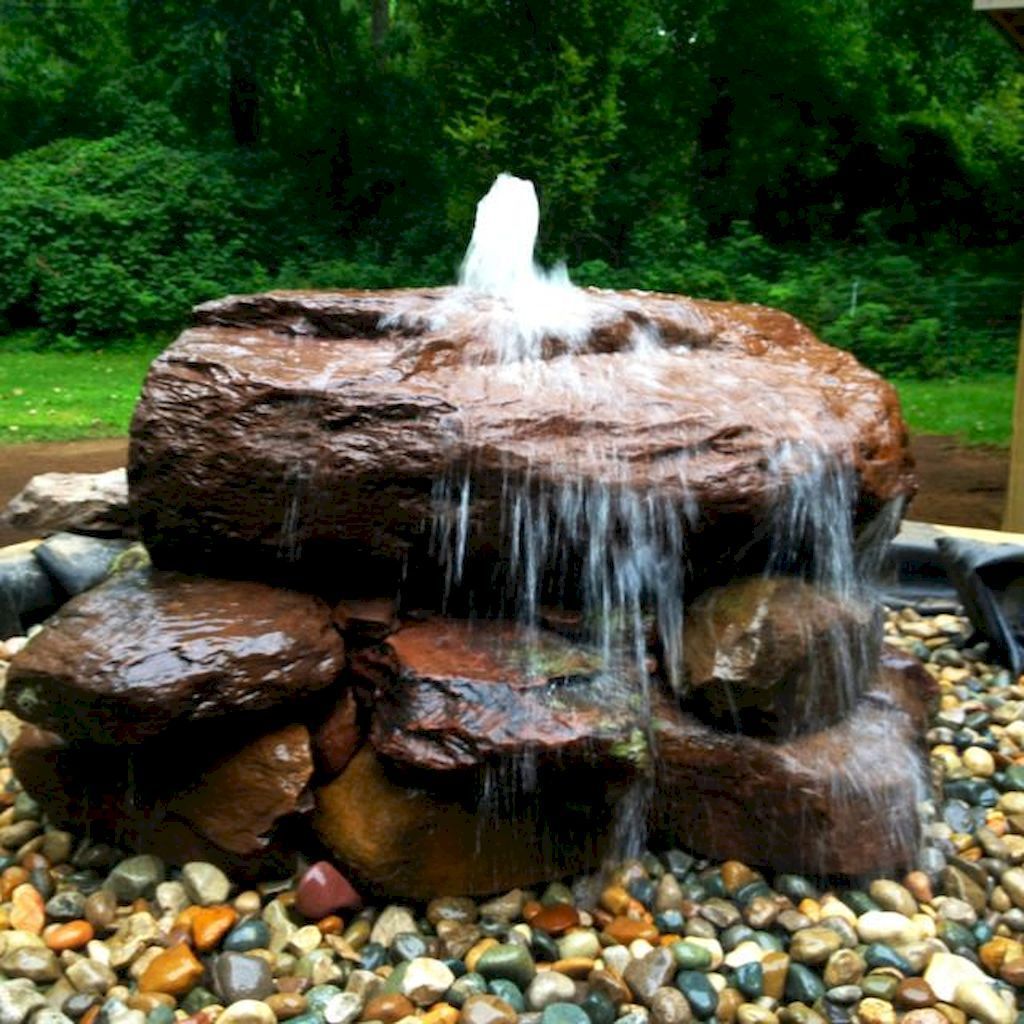 Most Clever Rock Fountain Ideas