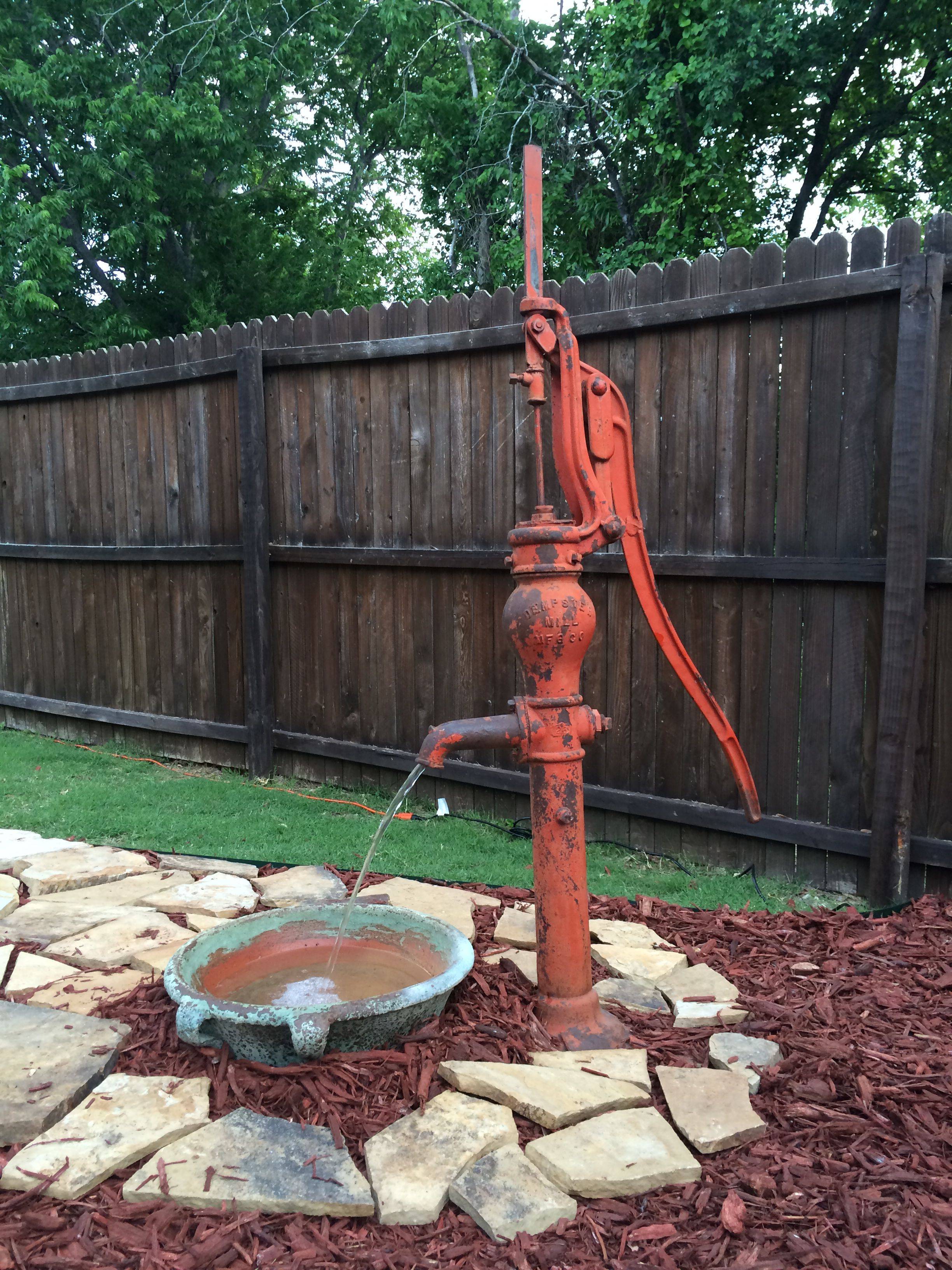 Antique Pump Outdoorwaterfeatures