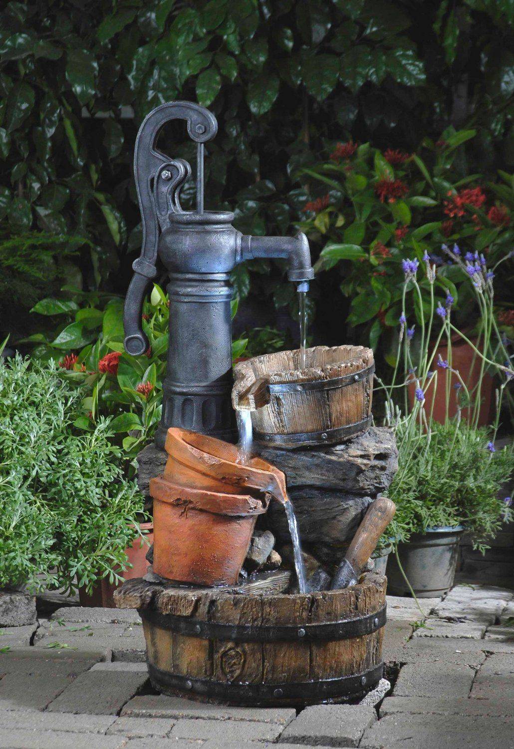 My Old Pump Water Garden