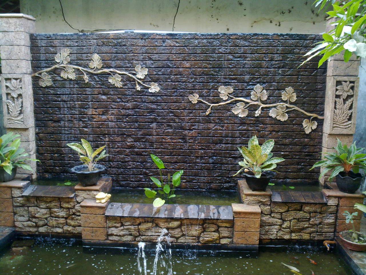 Diy Outdoor Water Wall Fountain