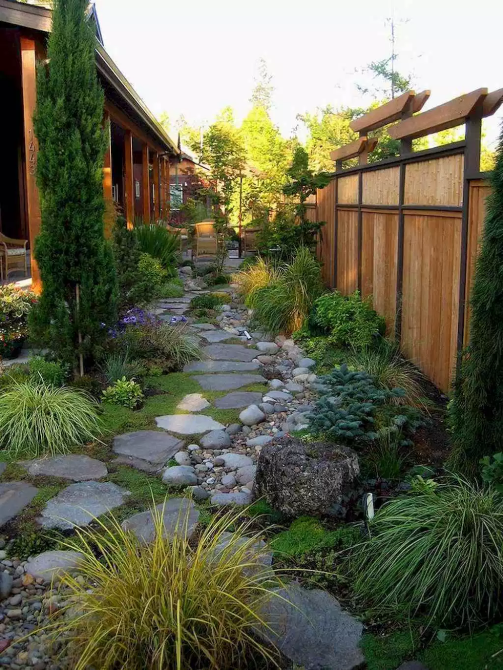 Contemporary Side Yard Designs