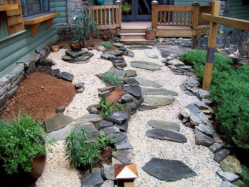 Quiet Corner Stone Landscaping Ideas Quiet Corner