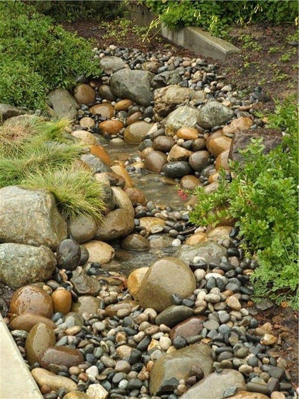 20 River Rock Garden Ideas Worth a Look SharonSable