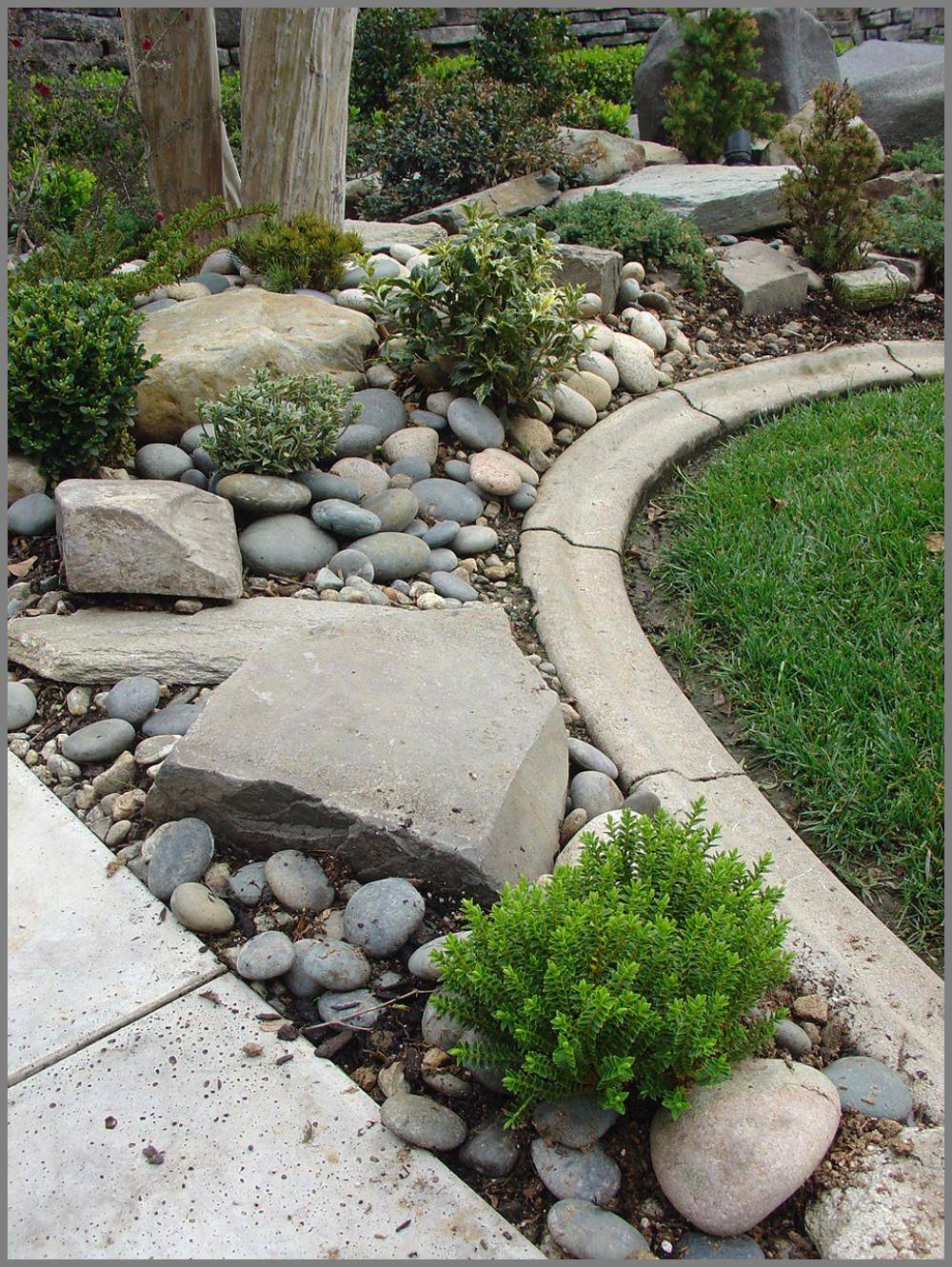 20 River Rock Garden Ideas Worth a Look SharonSable
