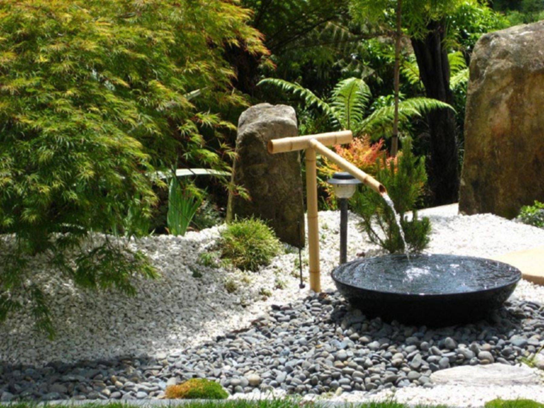 Modern Zen Water Fountain Ideas For Garden Japanese Garden Japan