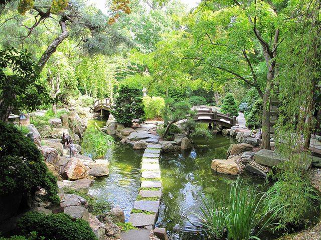 Backyard Garden Bridge Ideas