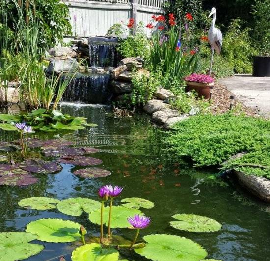 Balinese Design Manmade Garden Pond