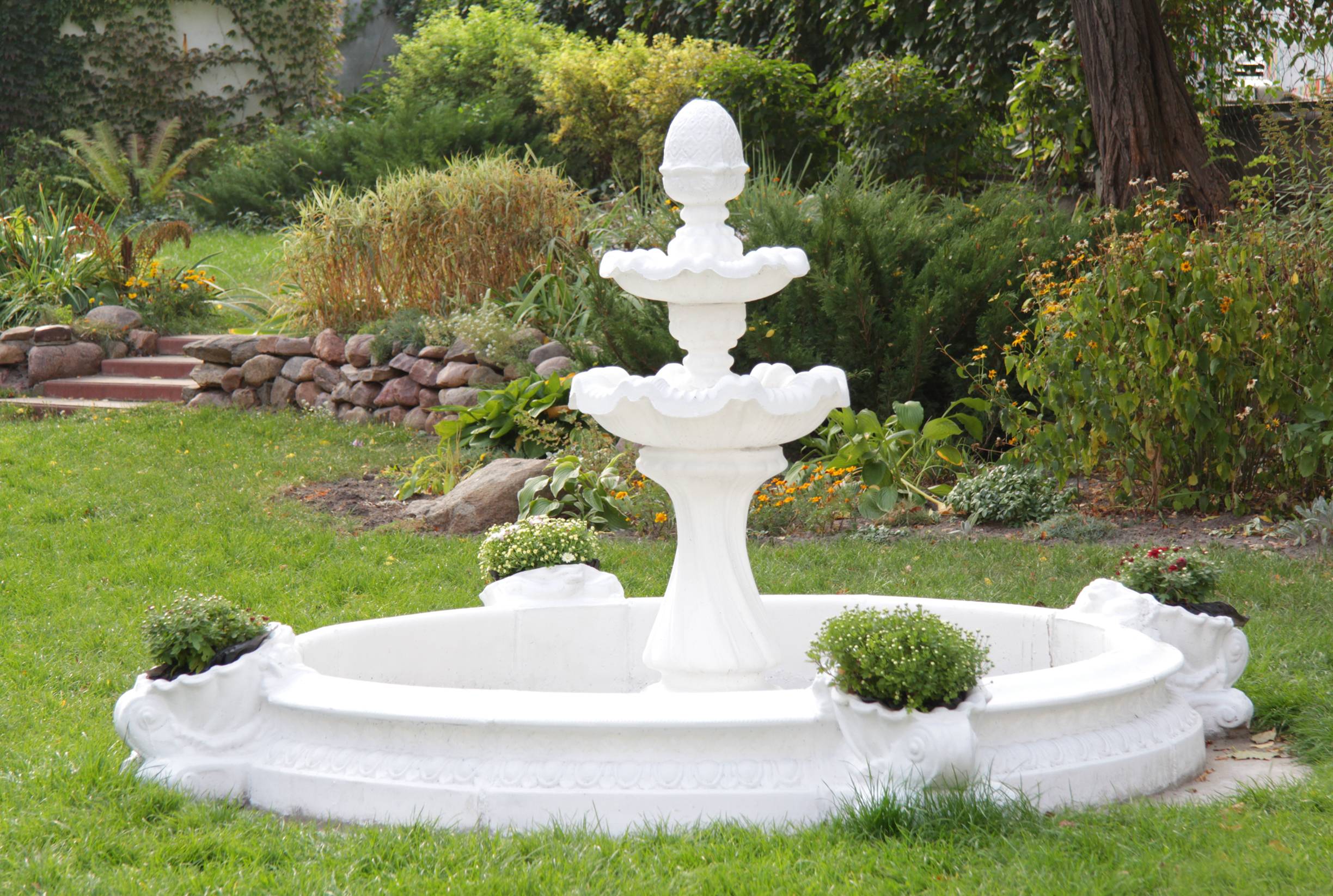 Fountain Rock Garden Design