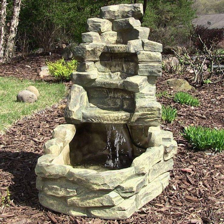 Most Clever Rock Fountain Ideas