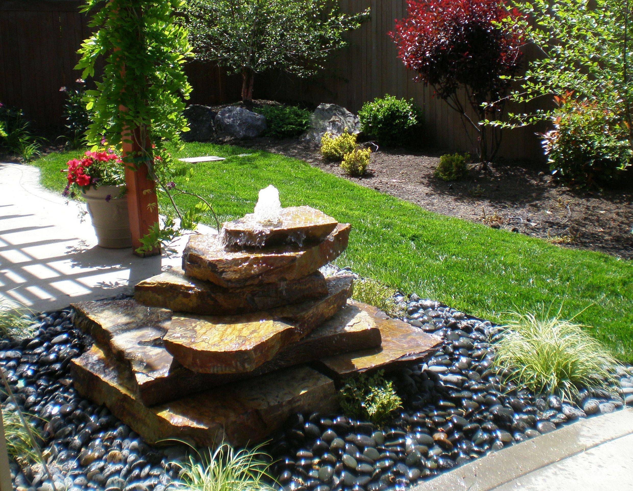 Most Clever Rock Fountain Ideas