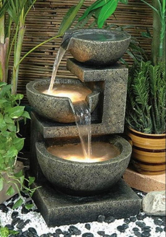 Fascinating Bamboo Fountain Ideas