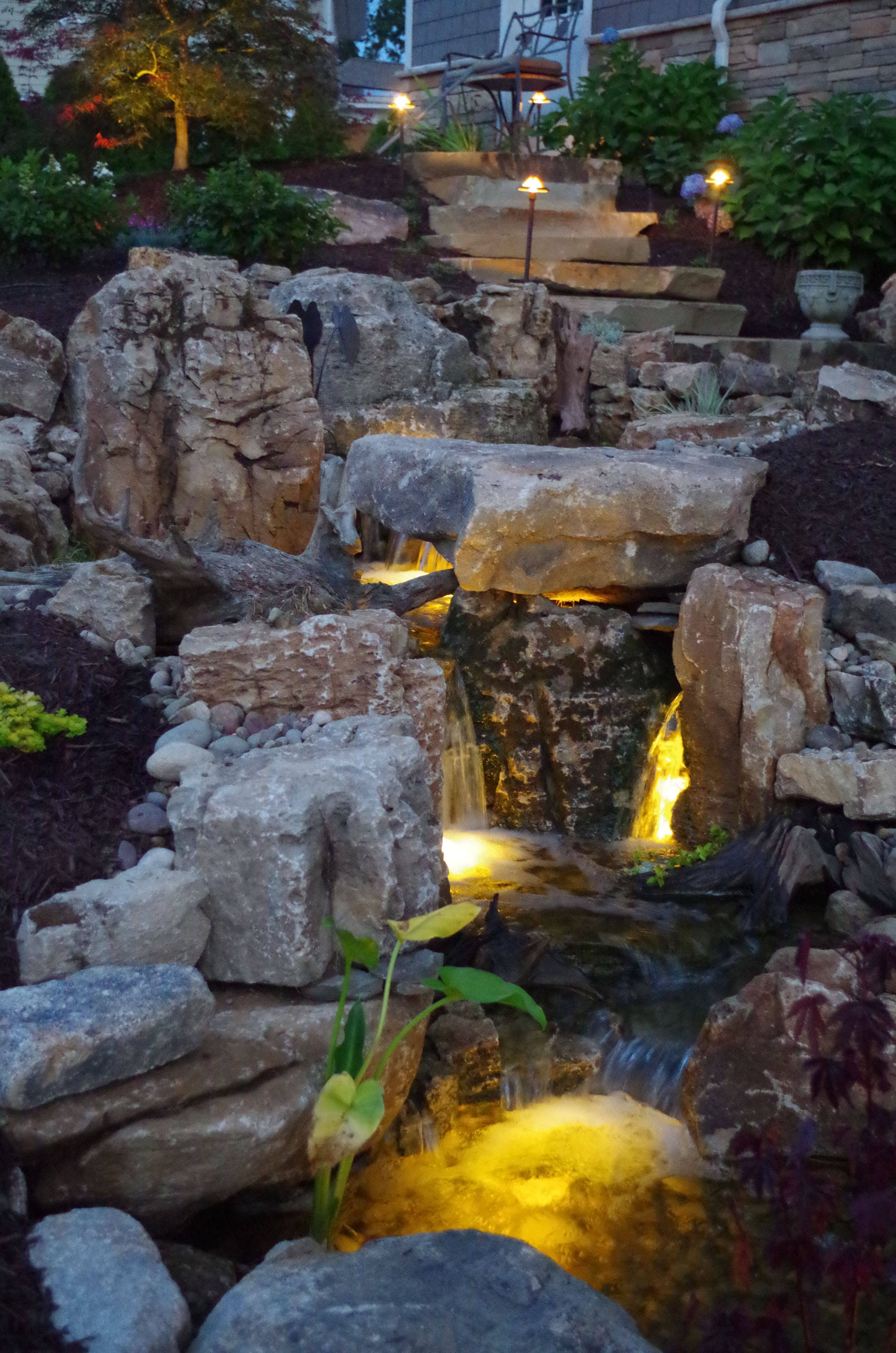 Unique Backyard Garden Water Feature Landscaping Ideas
