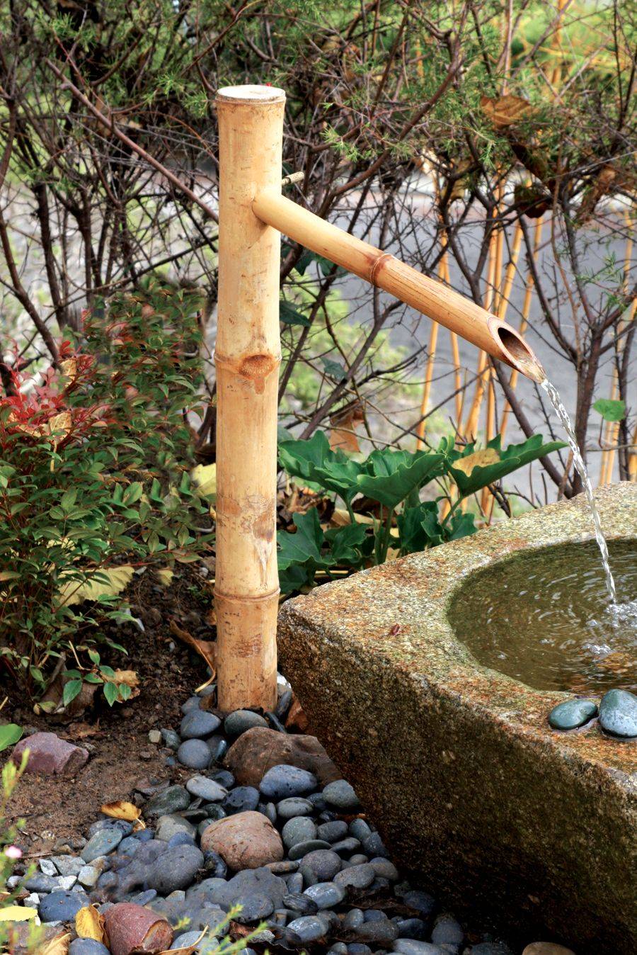 Bamboo Rocking Water Garden Fountain Choice