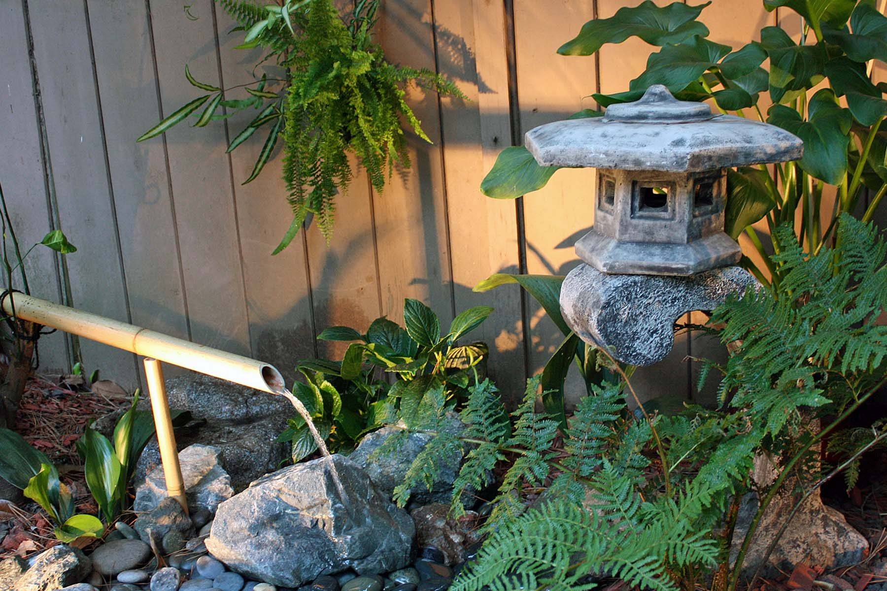 Fascinating Bamboo Fountain Ideas