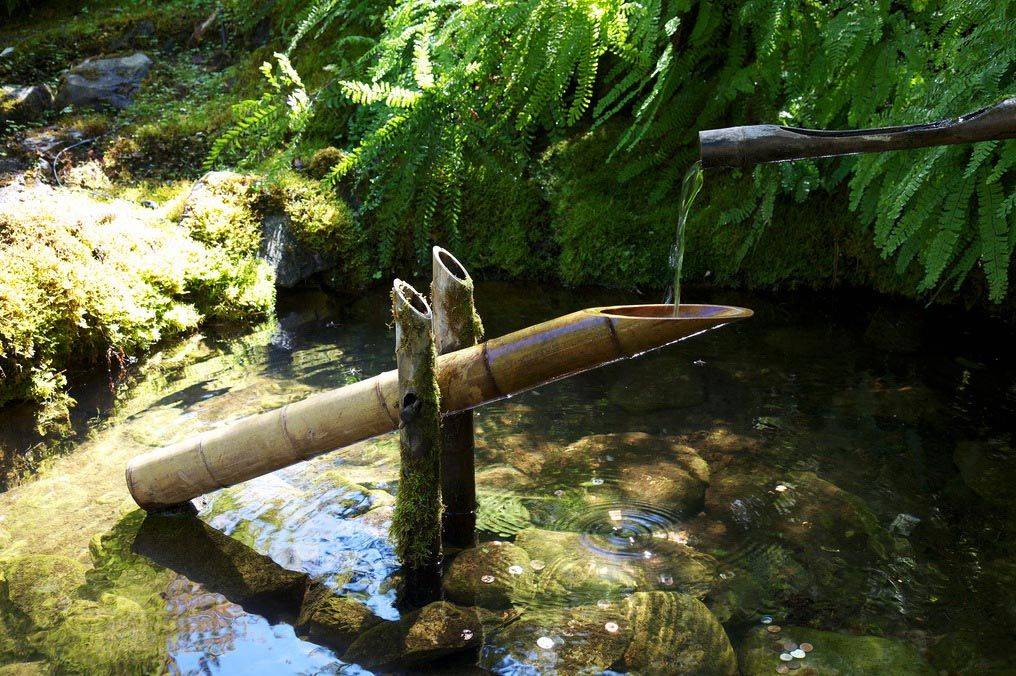 Japanese Garden Bamboo Water Fountain