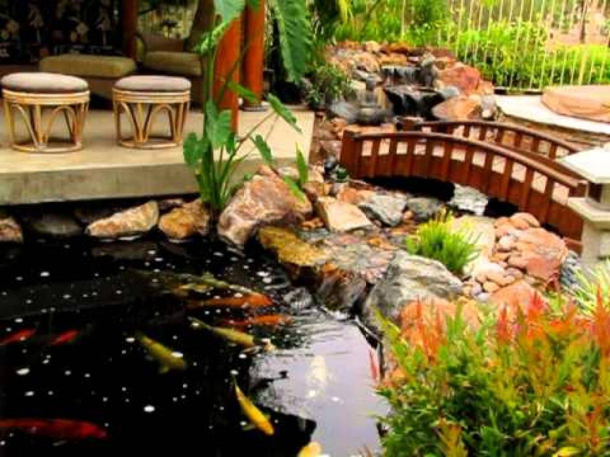 Cool Backyard Japanese Garden Ideas Fish Pond Gardens Waterfalls