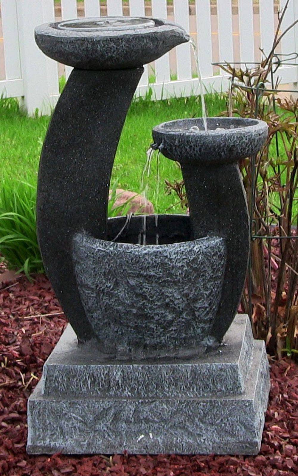 Solar Fountain Bird Bath
