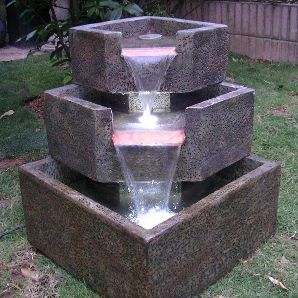 Sunnydaze Solar Water Fountain