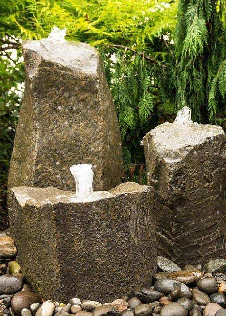 H Outdoor Water Fountain