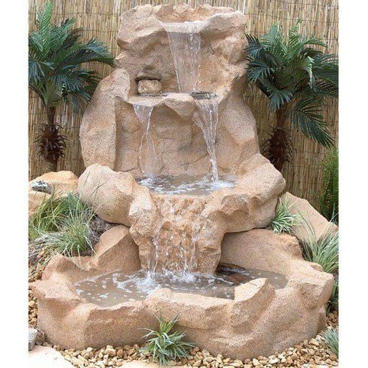 H Outdoor Water Fountain
