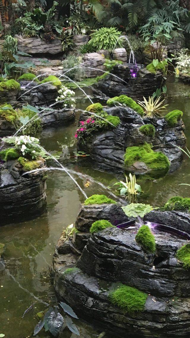 Backyard Garden Waterfalls