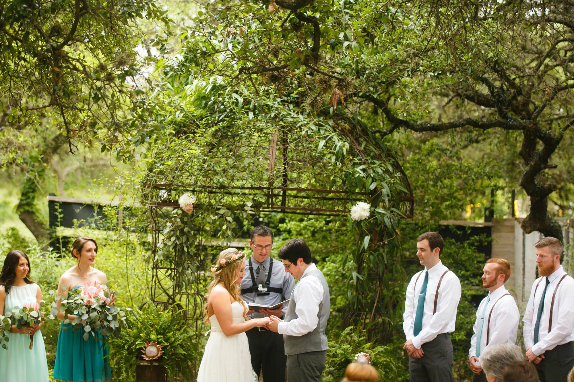 Rancho Valencia Rose Garden Wedding Ceremony Karen Tran Blog