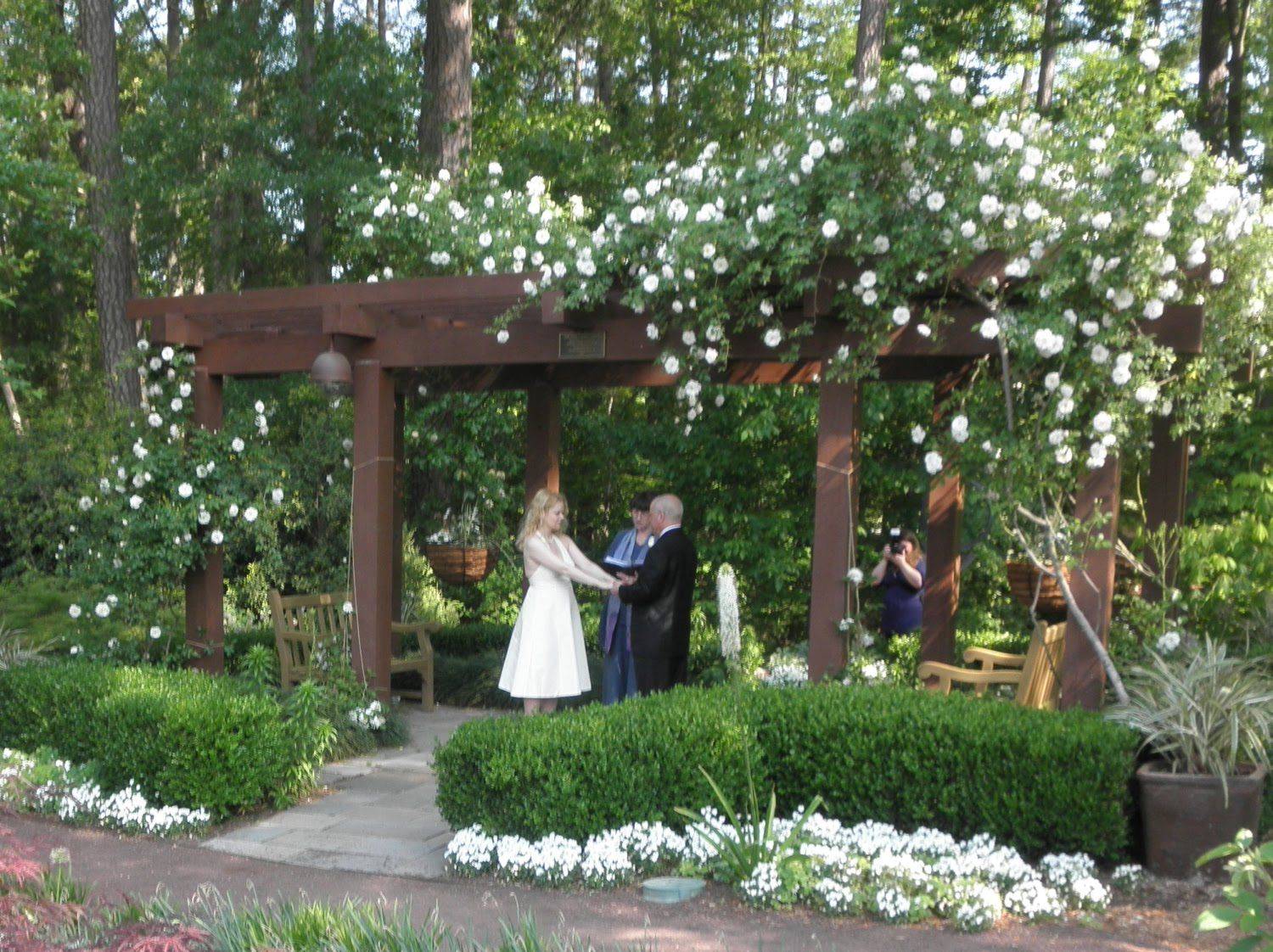 Rose Garden Wedding Reception Venue Forrest Hills Resort