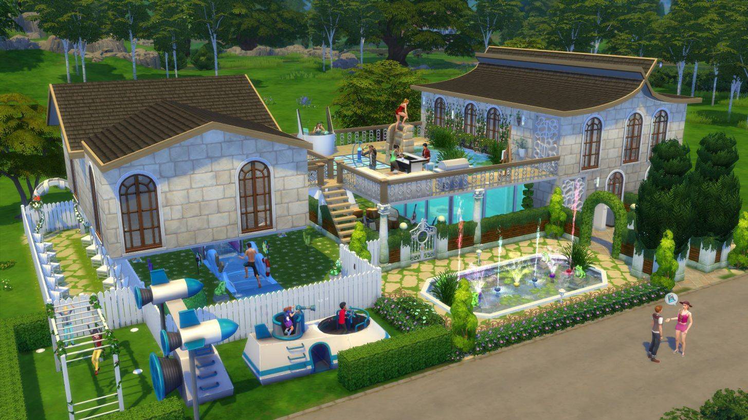 The Sims Romantic Garden Stuff