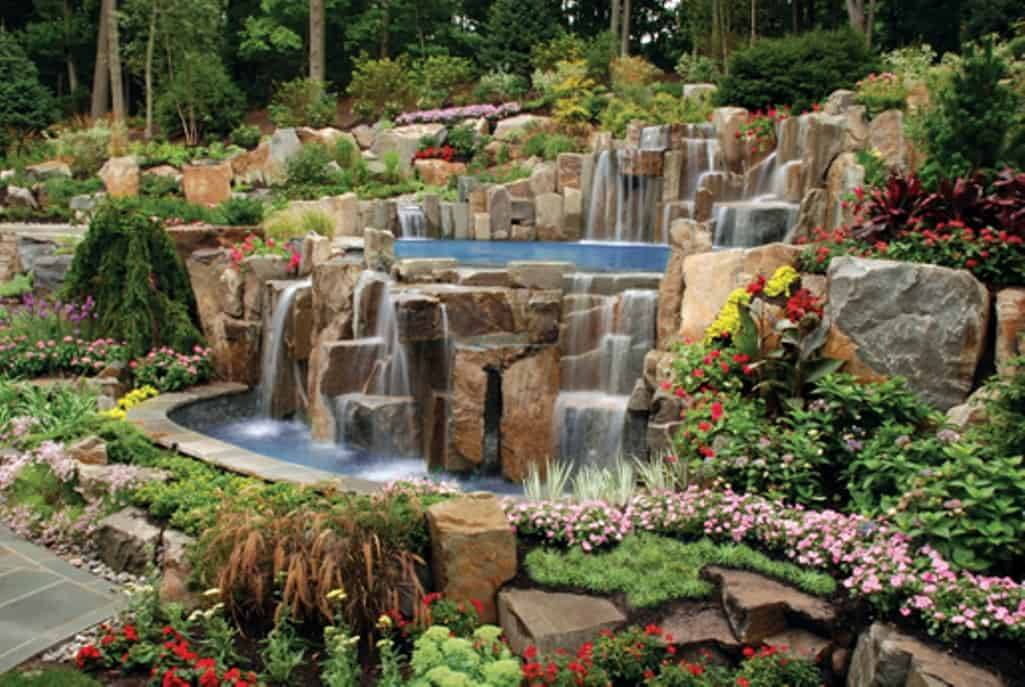 Most Beautiful Backyard Waterfall Ideas