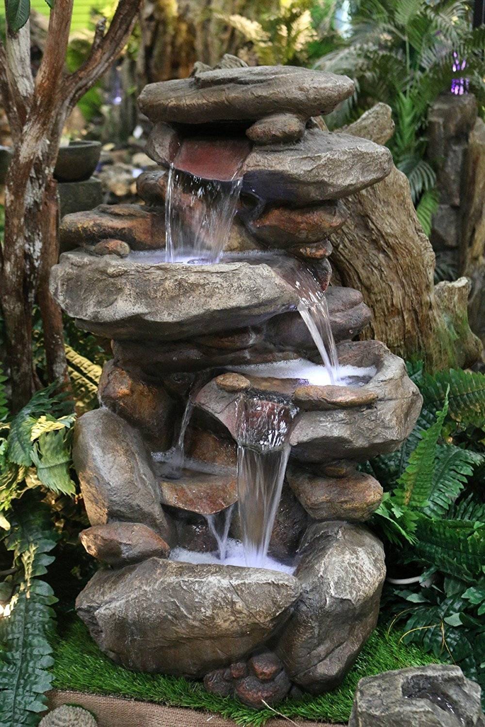 Fountain Rock Garden Design
