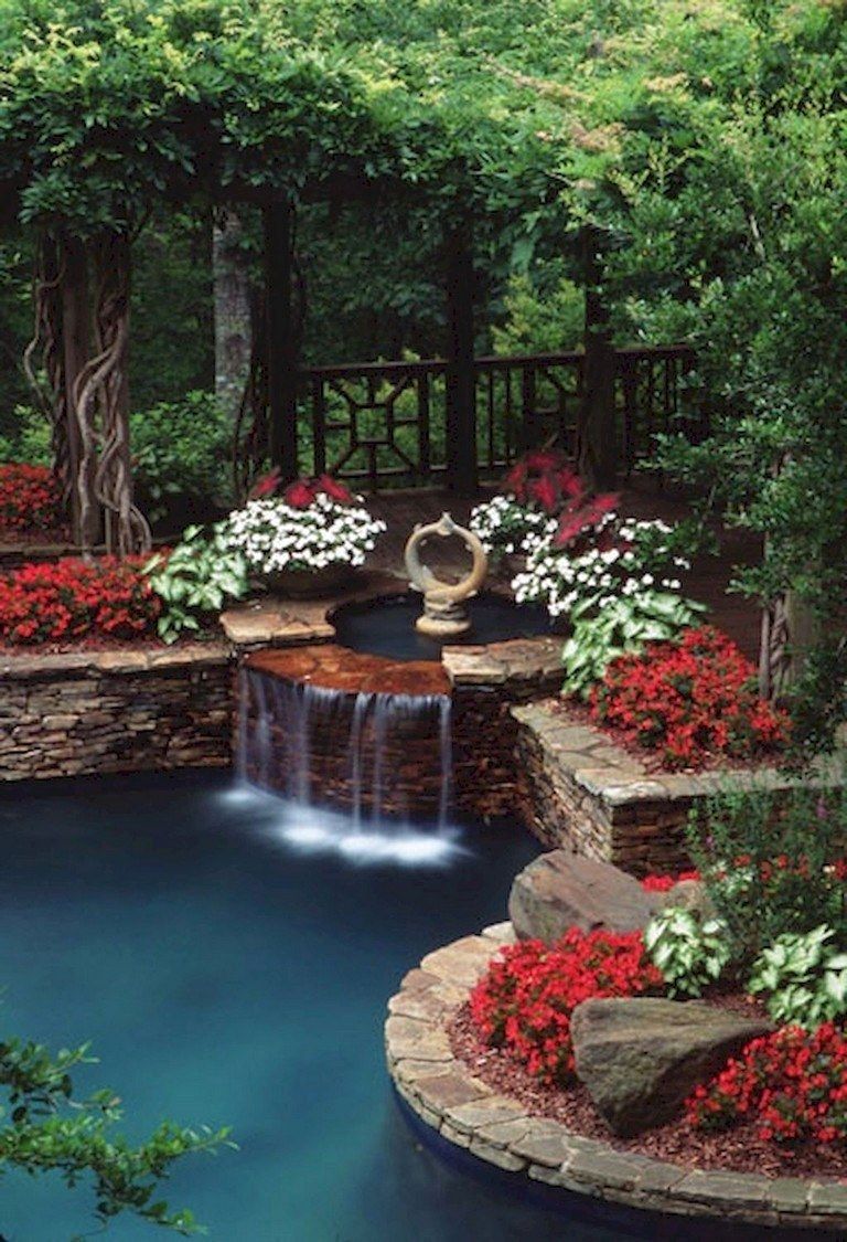 Amazing Backyard Pond And Water Feature Landscaping Ideas
