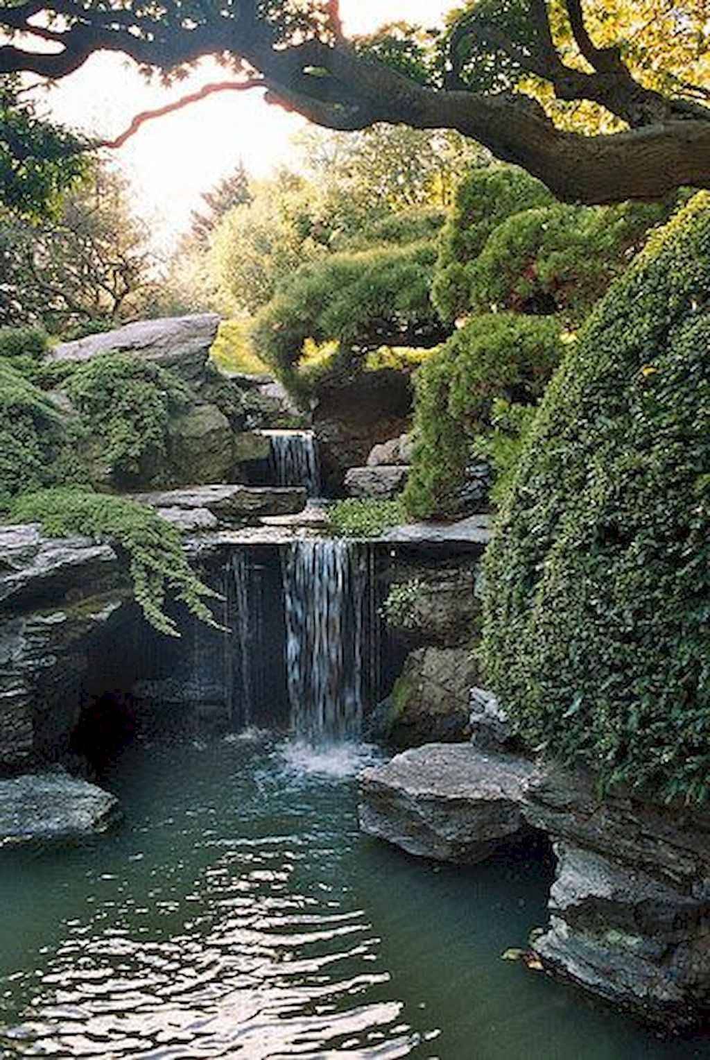 Beautiful Backyard Waterfall Ideas Waterfalls Backyard