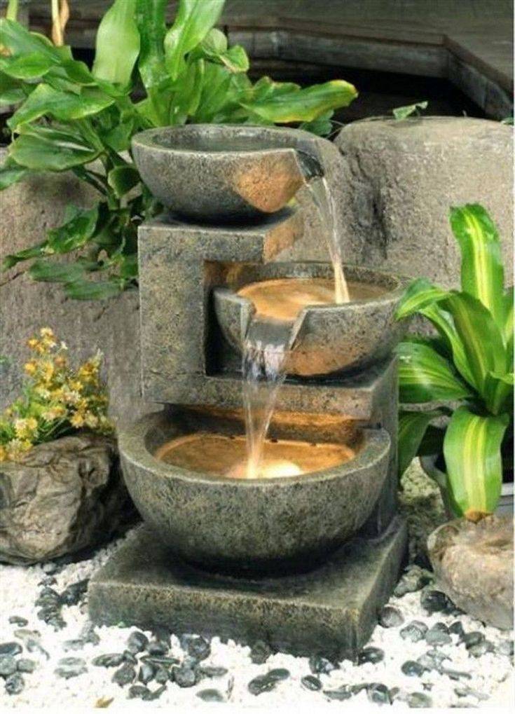 Modern Zen Water Fountain Ideas