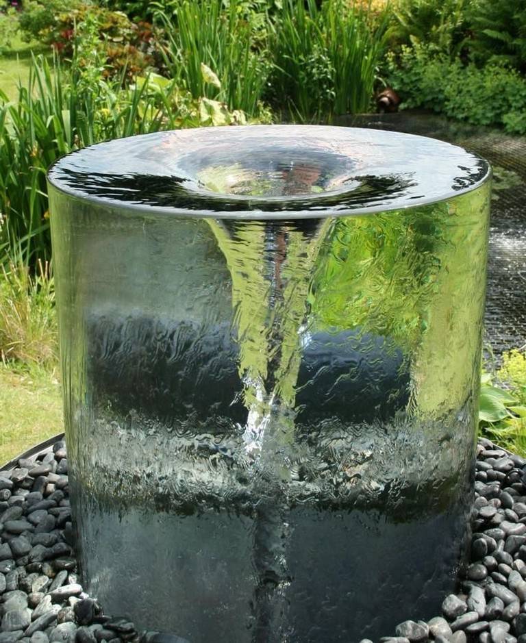 H Outdoor Water Fountain