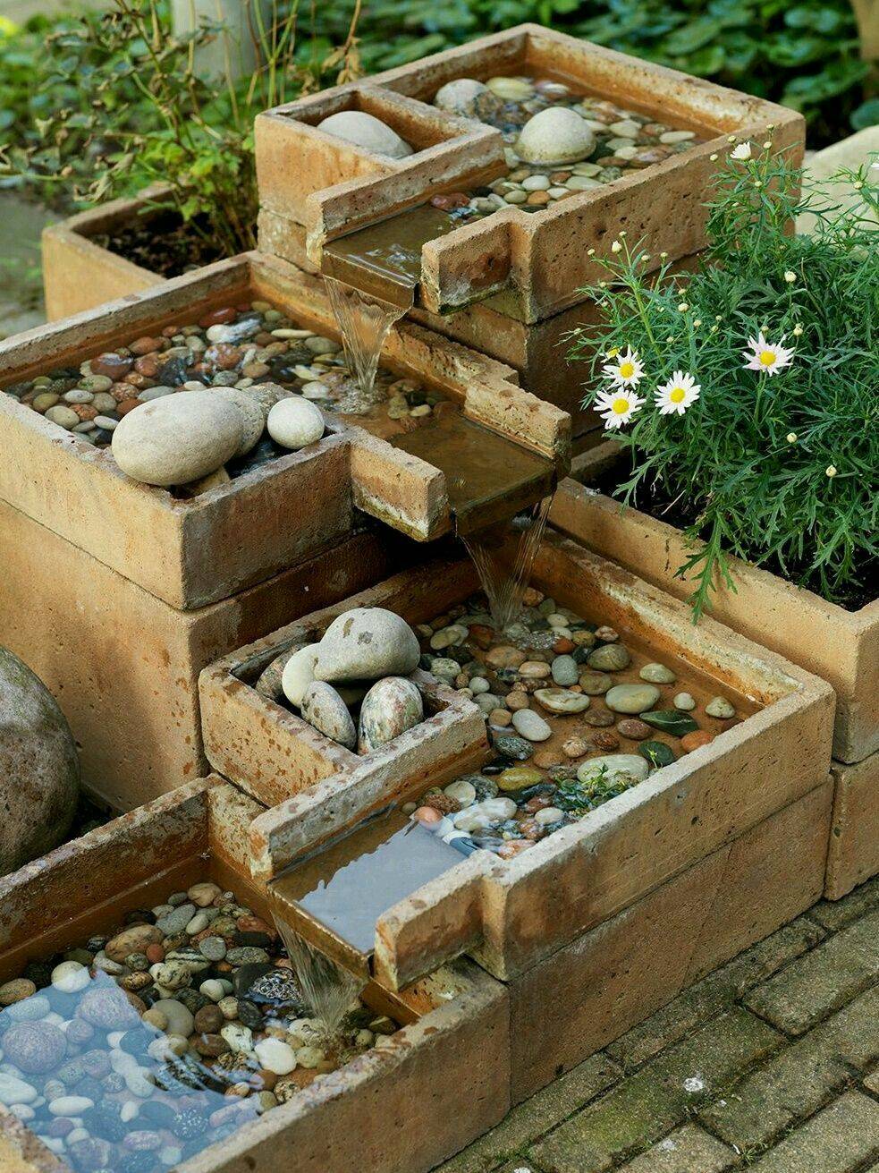 Small Rock Garden Design Ideas Home Ordinary Front Yard Water Features