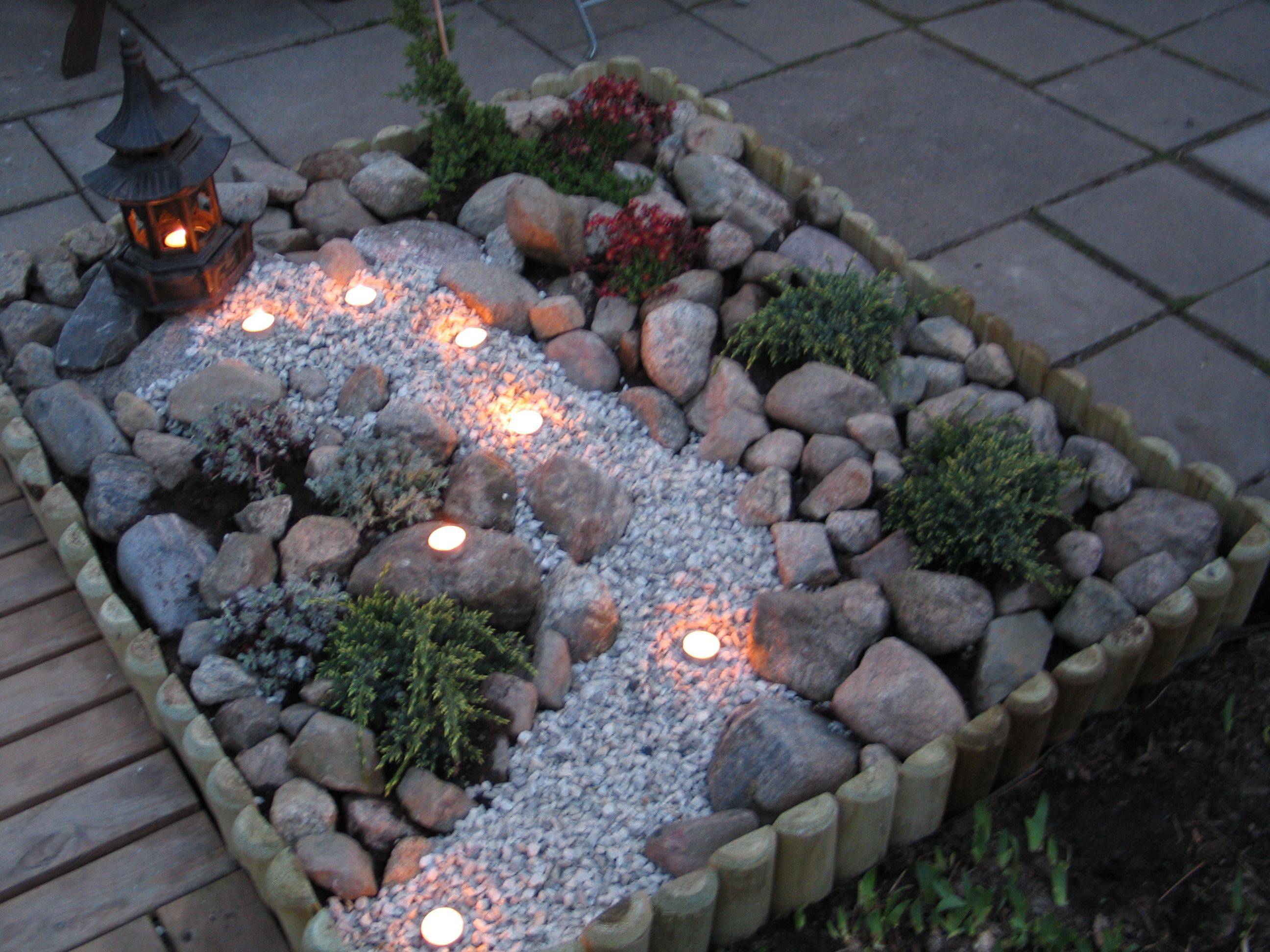 A Diy Zen Garden