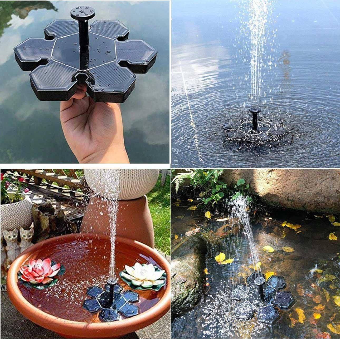 Solar Fountain Garden