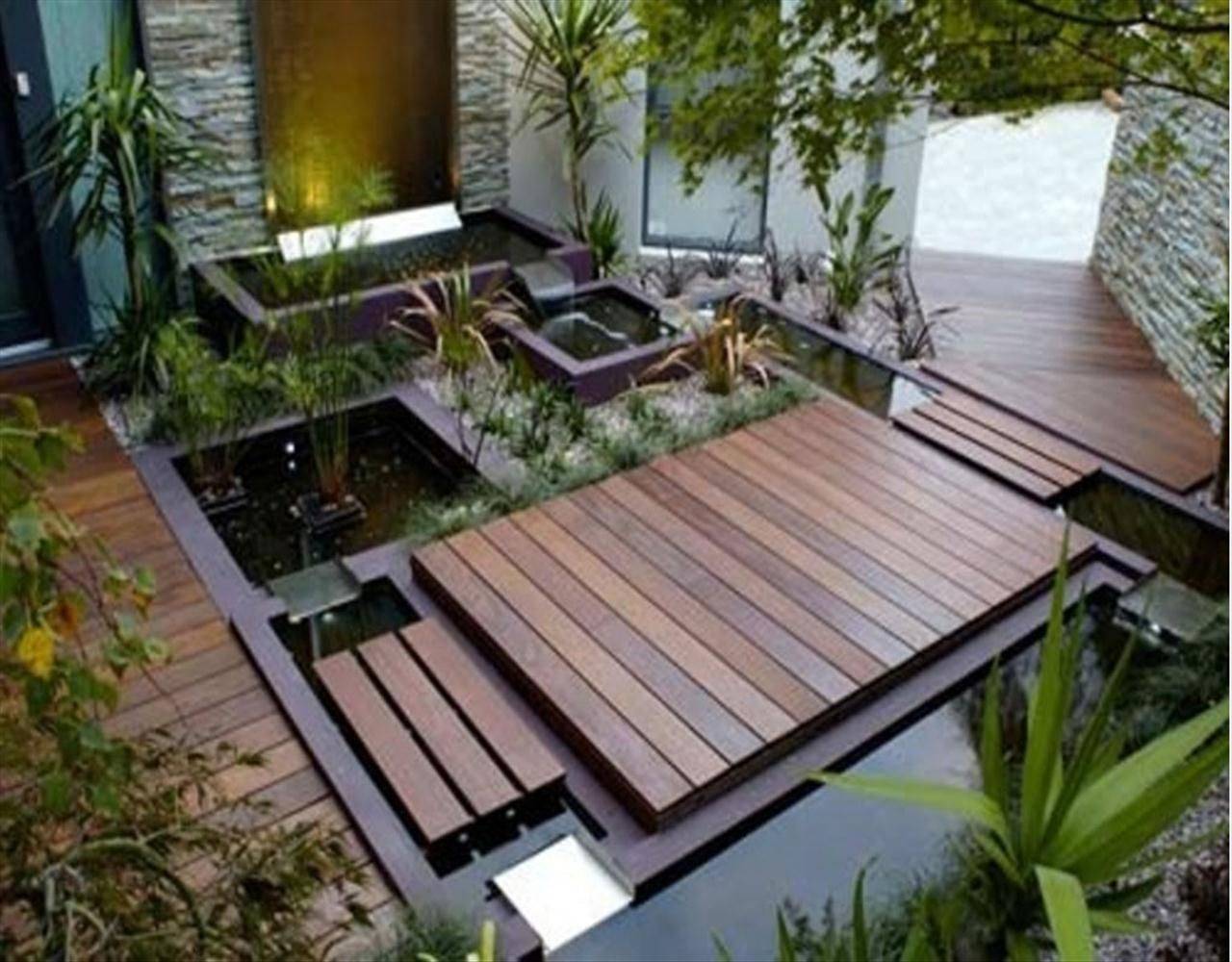 Modern Zen Garden Small Space Design Contemporary Landscape