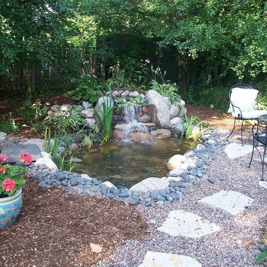 Waterfall Ideas Garden Pond Design
