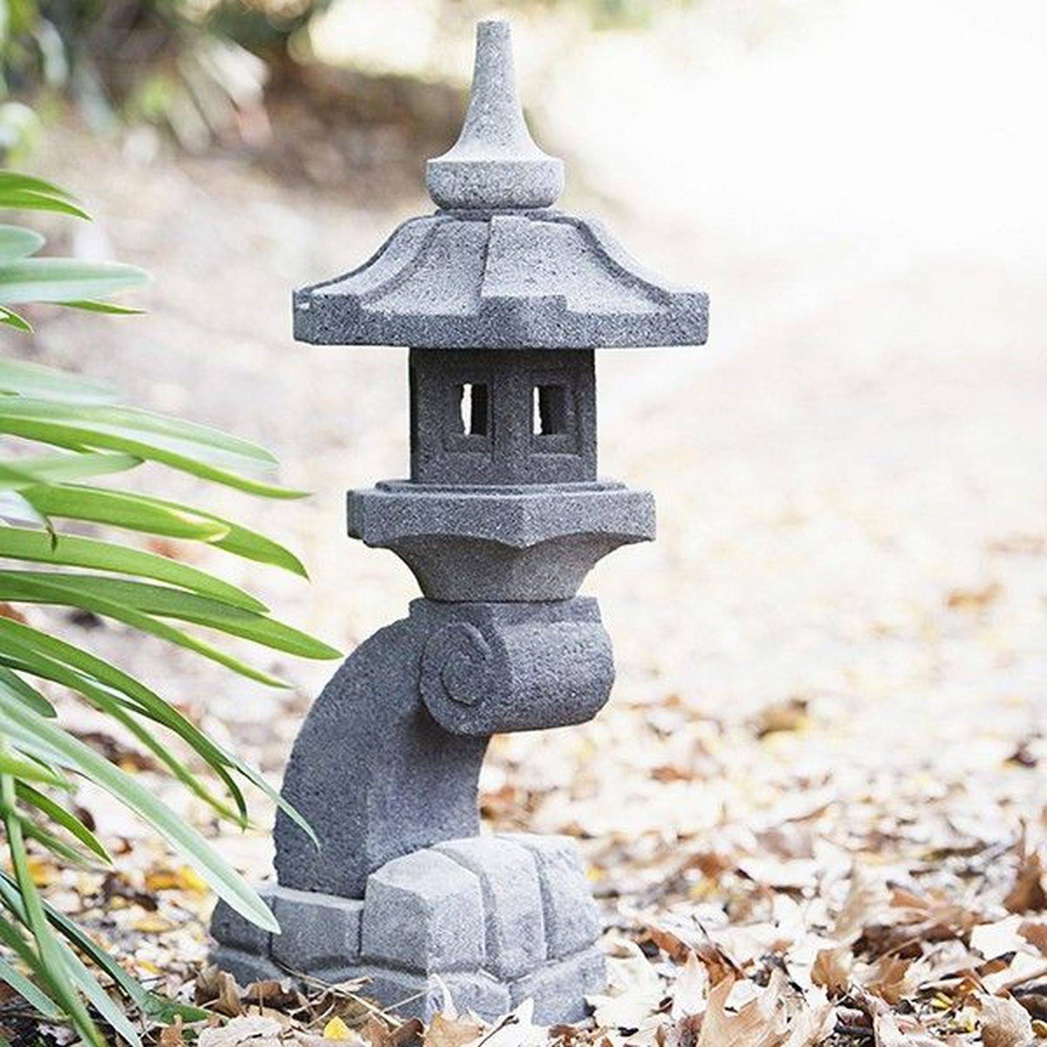 Stone Garden Japanese Lanterns Fidalgodesign