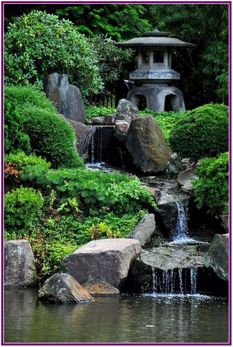 Fascinating Small Waterfall Garden Designs Ideas For Backyard