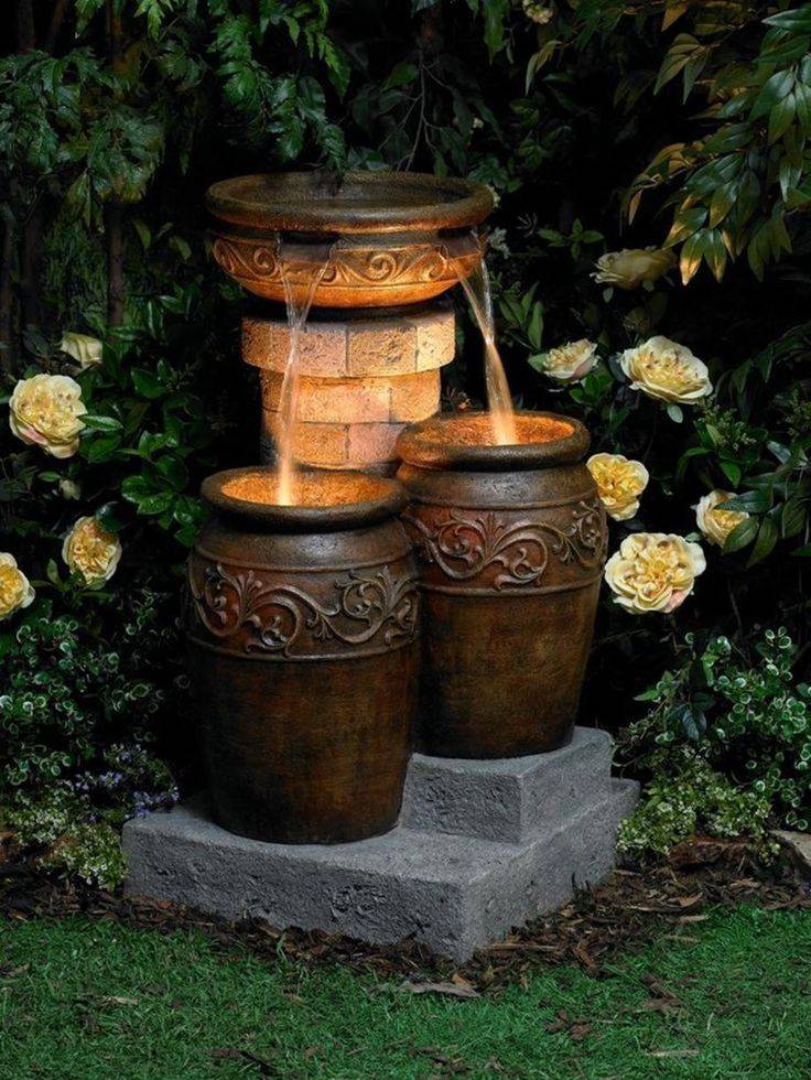 Solar Fountain Garden