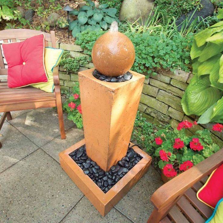 Campania International Caterina Cast Stone Outdoor Fountain