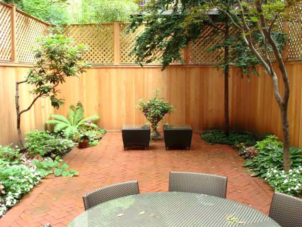 Townhouse Landscaping Small Yard Patio Ideas