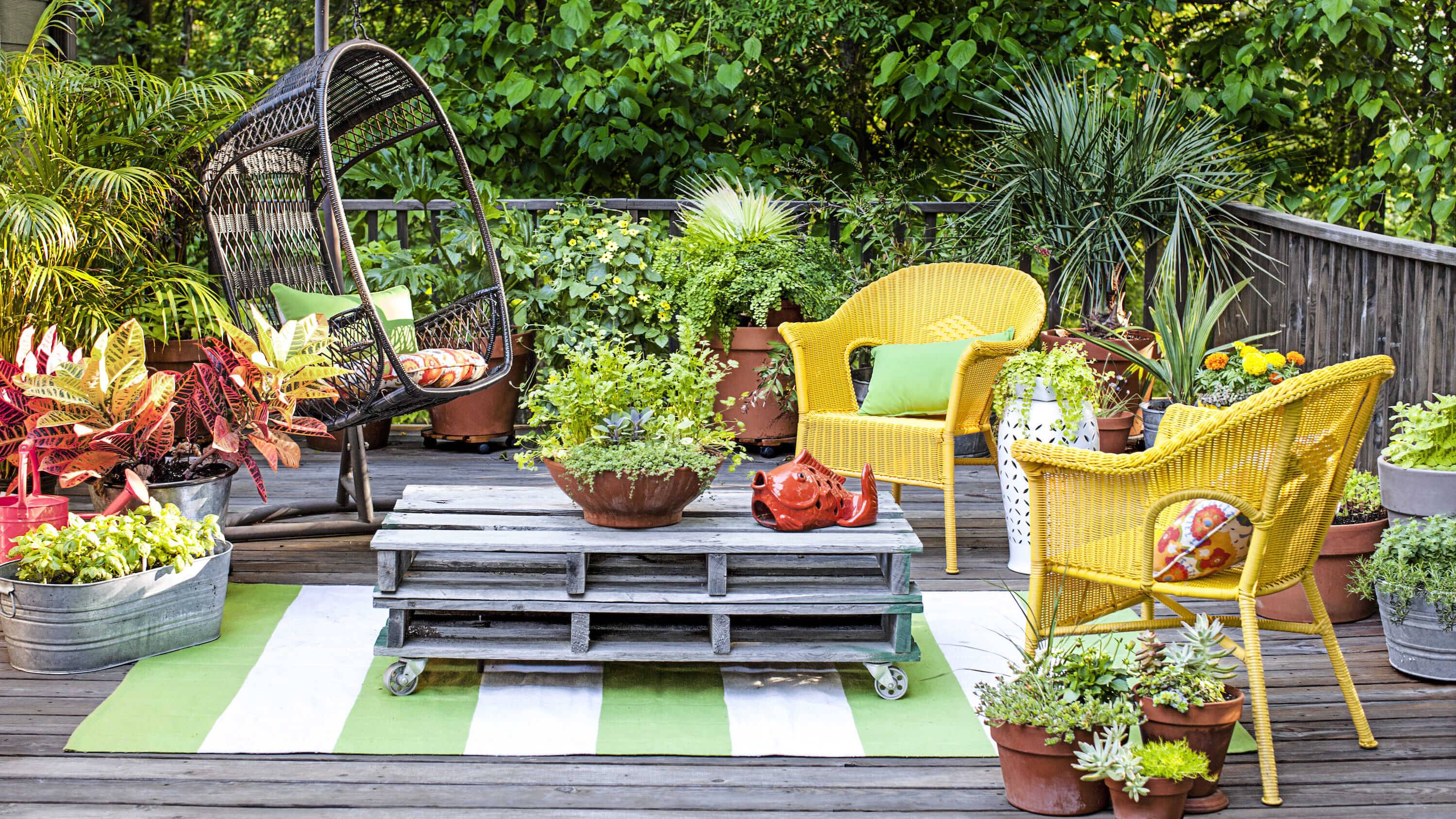 A Terraced Garden