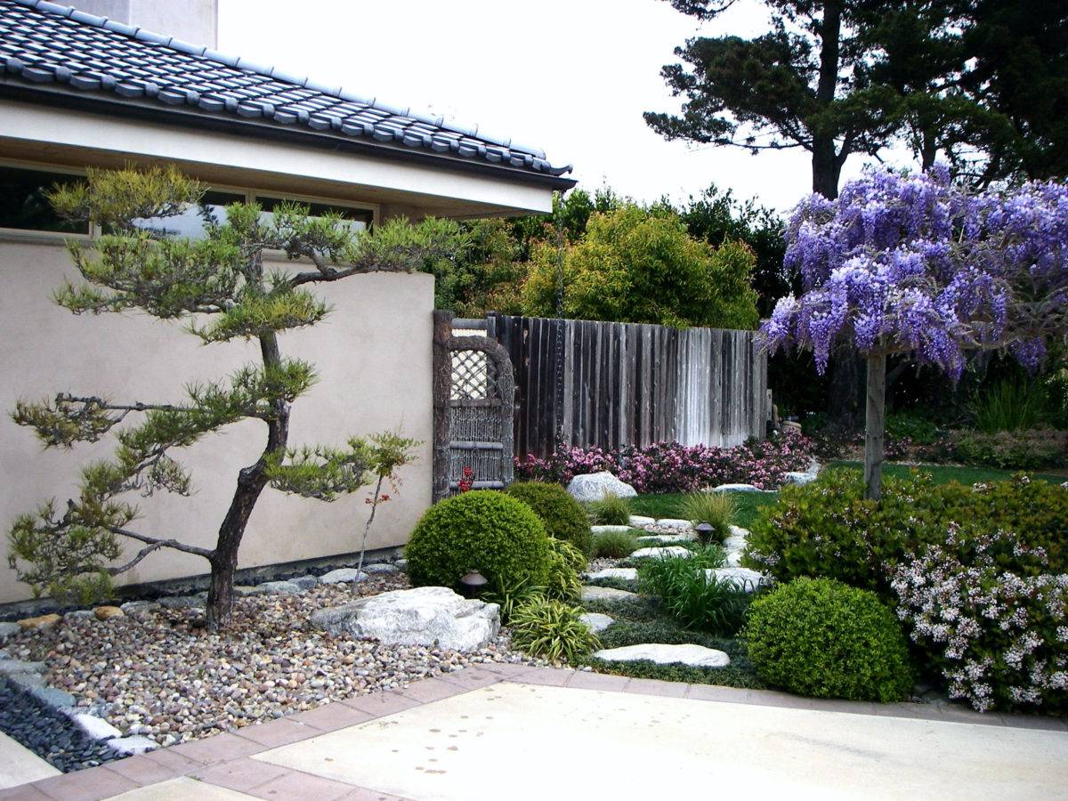 Picturesque Courtyard Garden Design