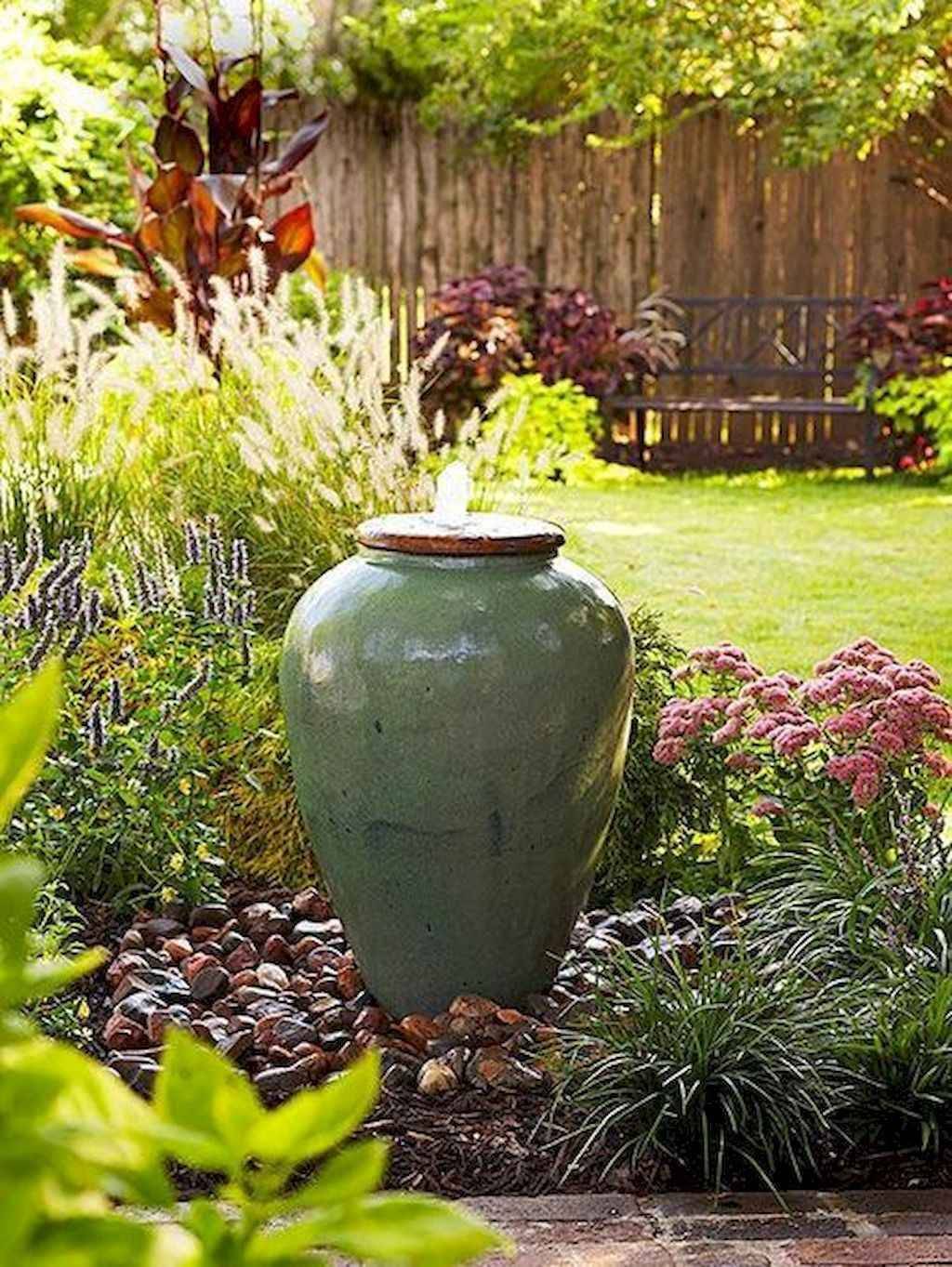 Unique Backyard Garden Water Feature Landscaping Ideas Homixover