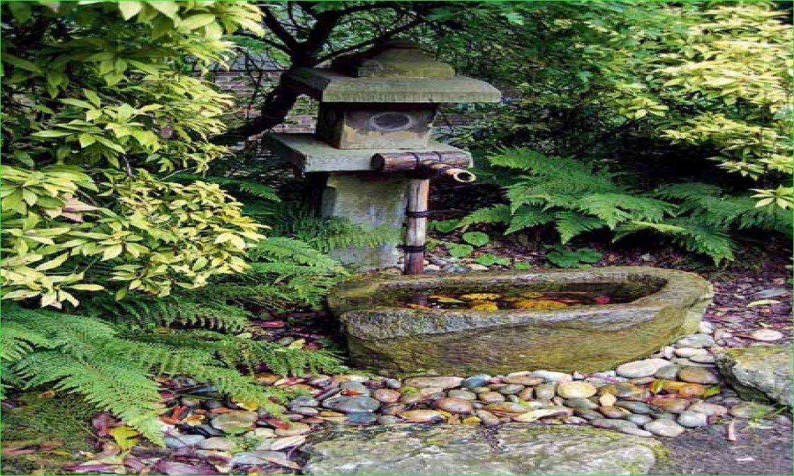 Japanese Water Fountain Japanese Garden