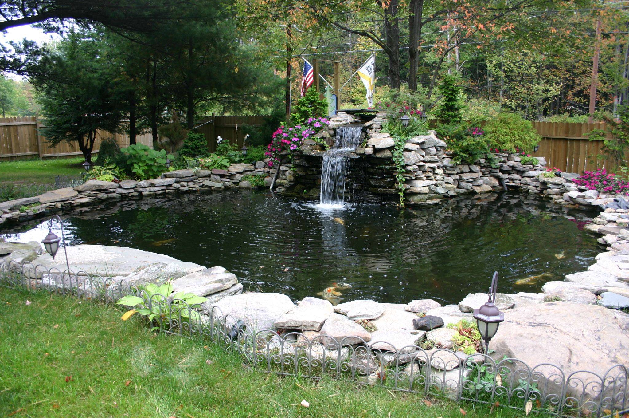 Beautiful Backyard Ponds And Waterfalls Garden Ideas Crowdecor